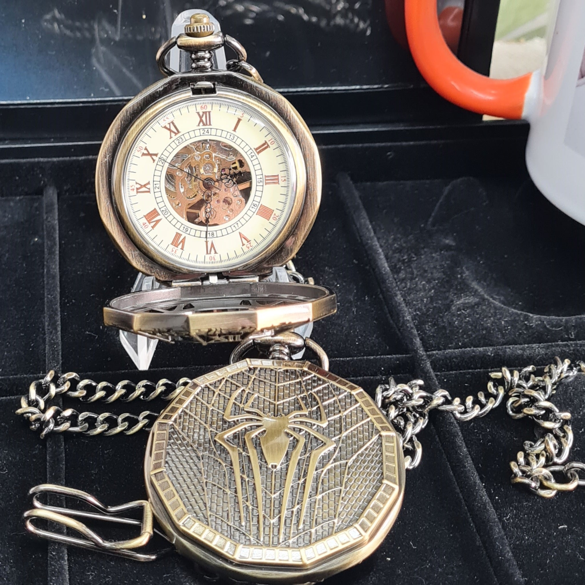 Mechanical  fob watch  MW125 $55.00