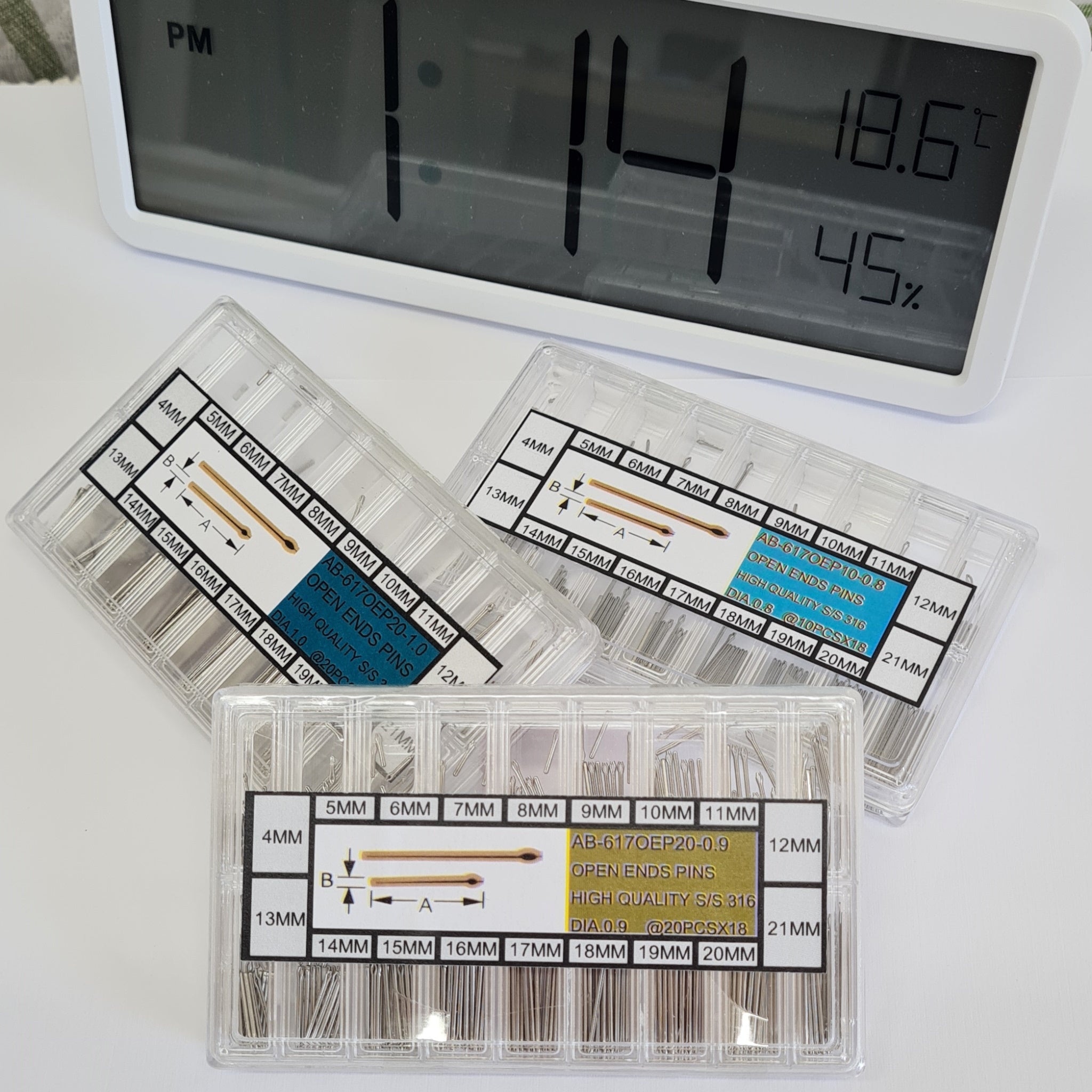 Split pin kits 1mm .9mm .8mm $21.90 per kit